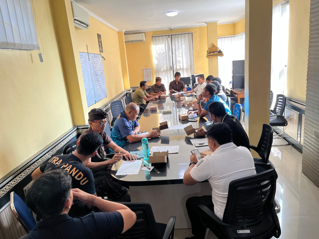 Rapat Koordinasi Pertandingan Sepak Bola Antar SD se-Desa Dalung Serangkaian PORSENIDES Dalung 2025